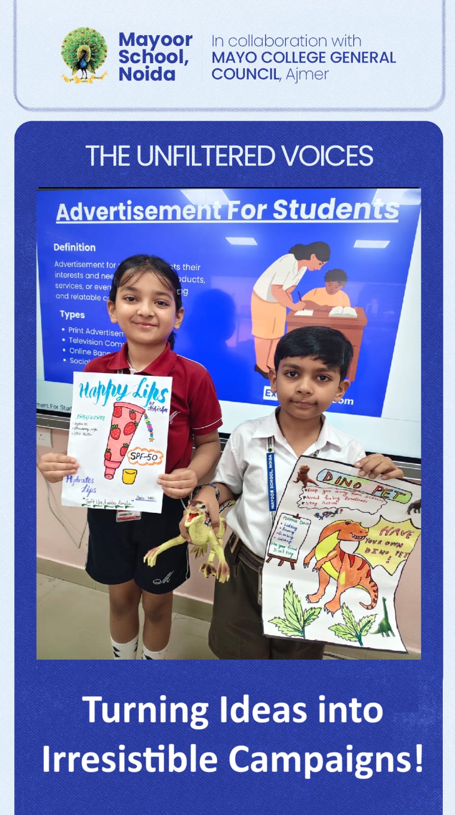Sparking Genius: Grade 5's Young Advertisers! 